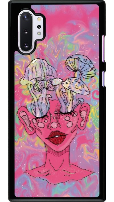 Coque Samsung Galaxy Note 10+ - Psychedelic pink mushroom