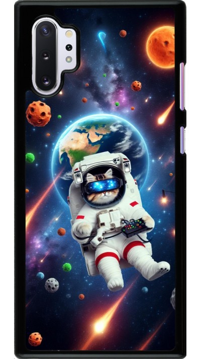 Samsung Galaxy Note 10+ Case Hülle - VR SpaceCat Odyssee Samsung Galaxy Note 10+ Case Hülle - VR SpaceCat Odyssee