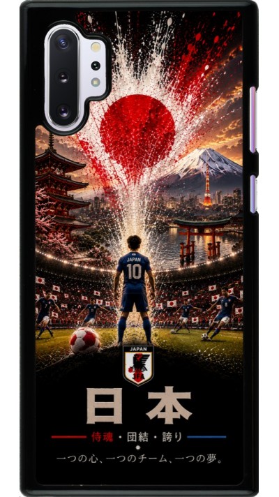 Samsung Galaxy Note 10+ Case Hülle - Fussball Japan splash 2026