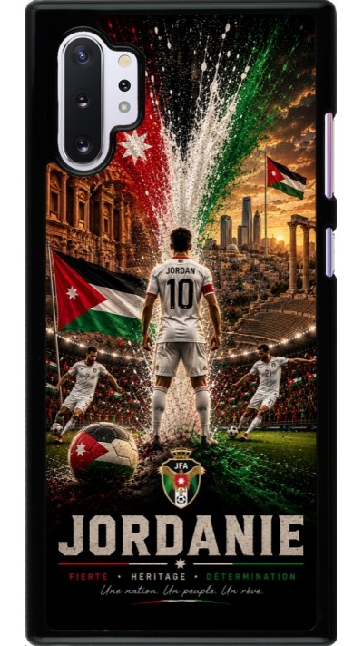 Samsung Galaxy Note 10+ Case Hülle - Fussball Jordanien splash 2026