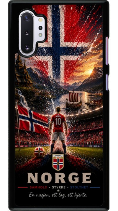 Samsung Galaxy Note 10+ Case Hülle - Fussball Norwegen splash 2026