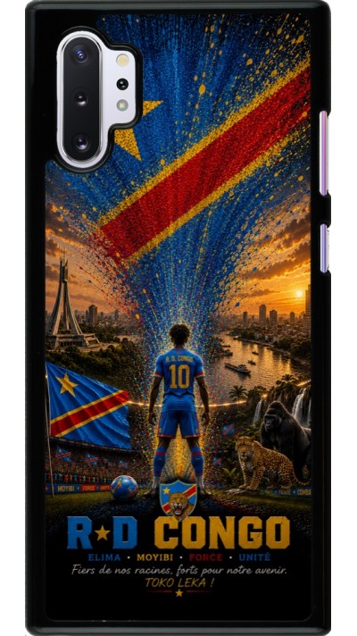 Samsung Galaxy Note 10+ Case Hülle - Fussball Demokratische Republik Kongo splash 2026