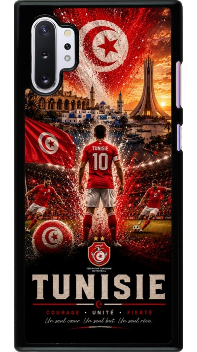 Samsung Galaxy Note 10+ Case Hülle - Fussball Tunesien splash 2026