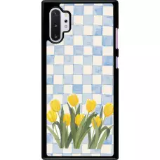 Coque Samsung Galaxy Note 10+ - Blue vichy tulips Spring 2026
