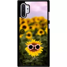 Coque Samsung Galaxy Note 10+ - Sunflower with glasses Spring 2026