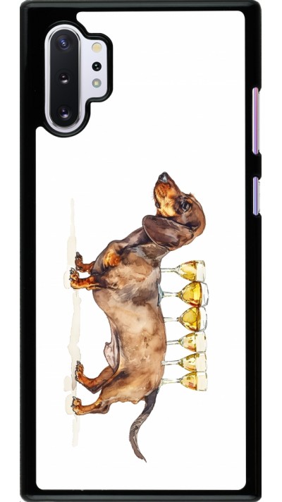 Samsung Galaxy Note 10+ Case Hülle - Wine Teckel Samsung Galaxy Note 10+ Case Hülle - Wine Teckel
