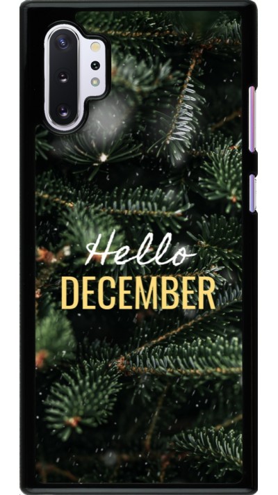 Samsung Galaxy Note 10+ Case Hülle - Winter 25 Winter hello december