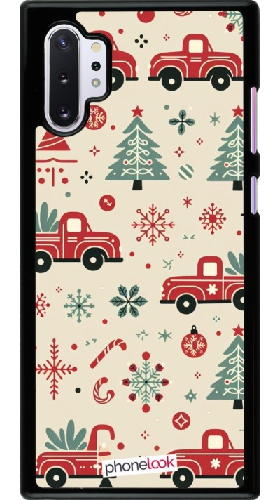 Samsung Galaxy Note 10+ Case Hülle - Weihnachten 2024 Lkw Tanne