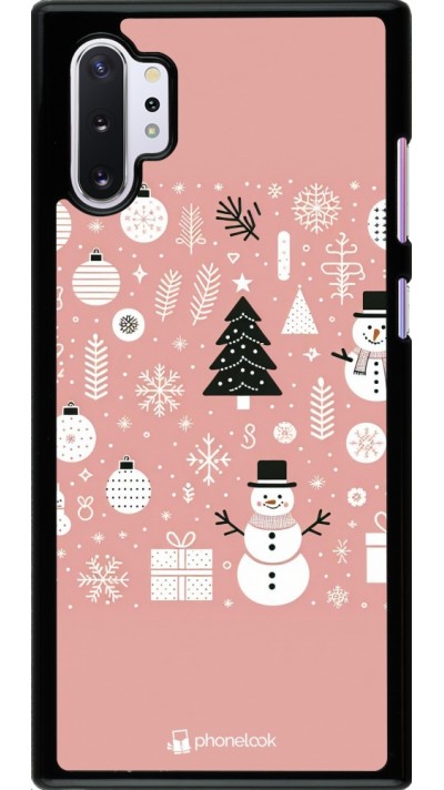 Samsung Galaxy Note 10+ Case Hülle - Weihnachten 2024 Rose Schneemann Weihnachten Samsung Galaxy Note 10+ Case Hülle - Weihnachten 2024 Rose Schneemann Weihnachten