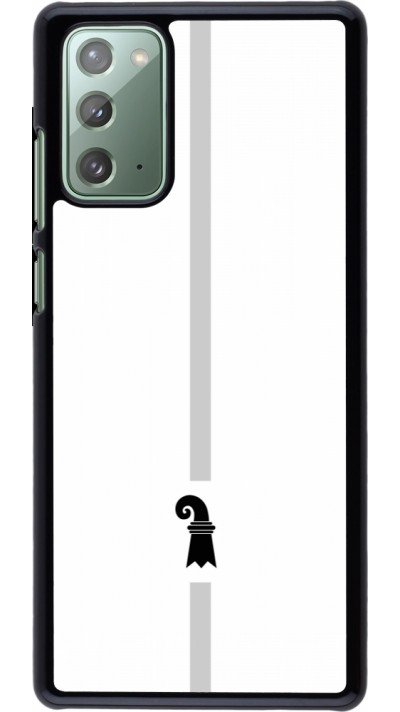 Coque Samsung Galaxy Note 20 - Canton BS blanc