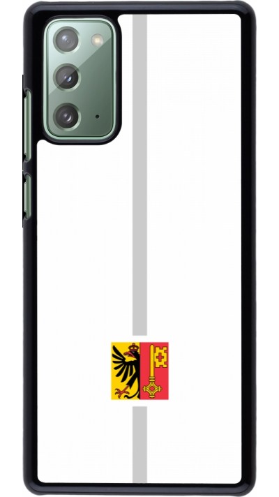 Coque Samsung Galaxy Note 20 - Canton GE blanc