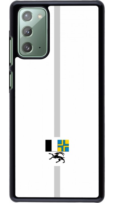 Coque Samsung Galaxy Note 20 - Canton GR blanc