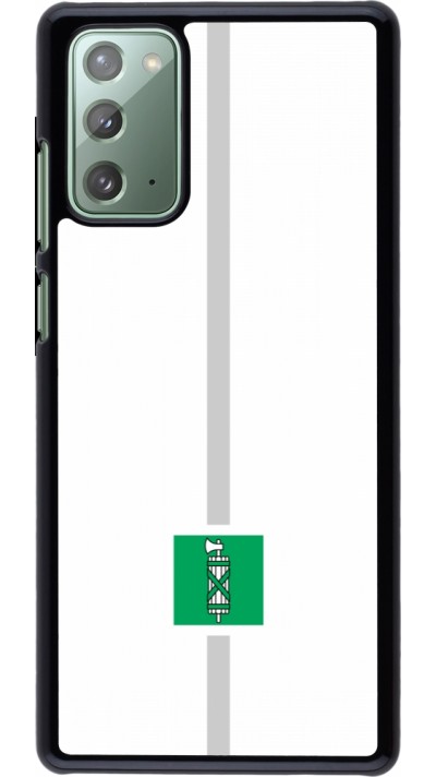 Coque Samsung Galaxy Note 20 - Canton SG blanc