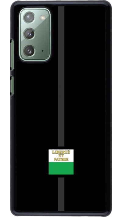 Coque Samsung Galaxy Note 20 - Canton VD noir