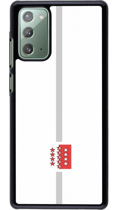 Coque Samsung Galaxy Note 20 - Canton VS blanc