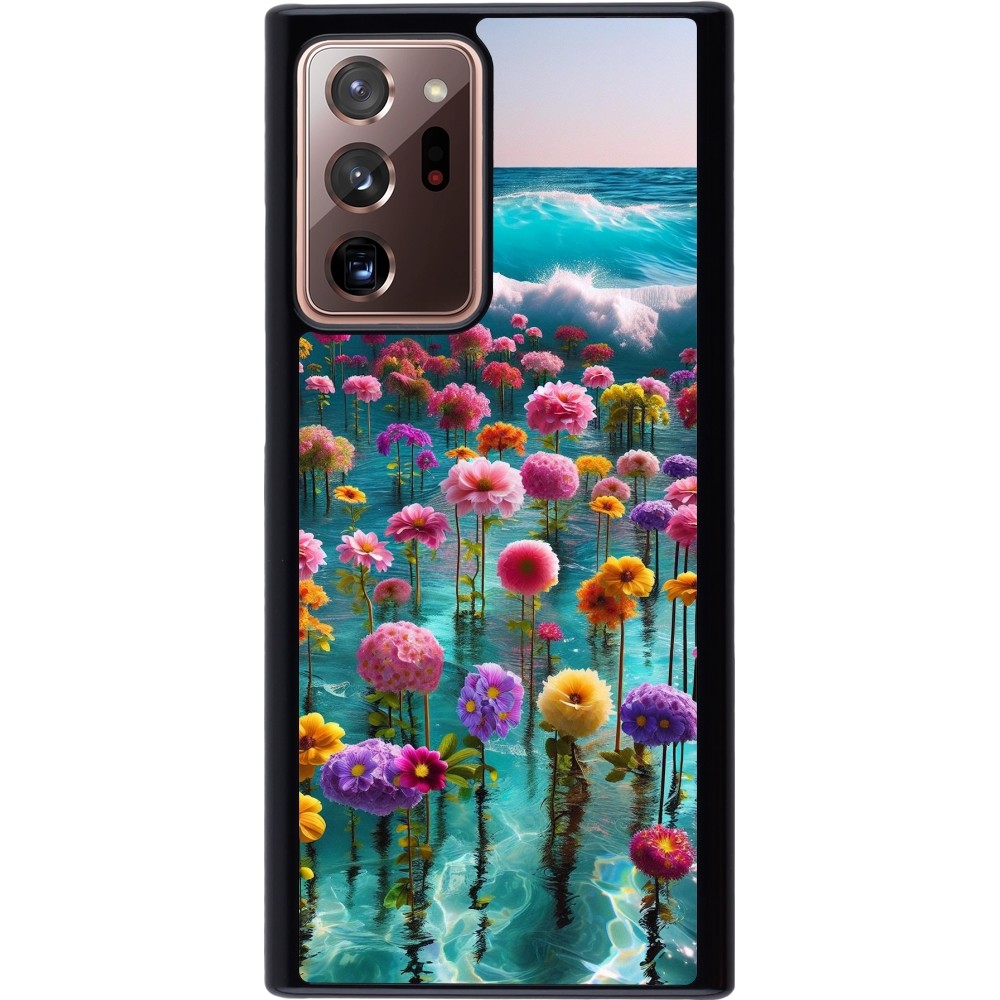 Coque Samsung Galaxy Note 20 Ultra - Flower sea waves