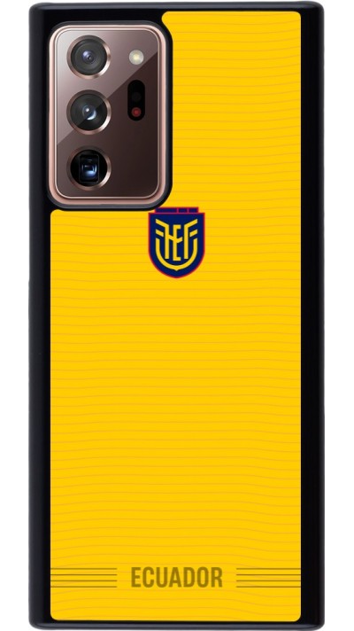 Coque Samsung Galaxy Note 20 Ultra - Maillot de football Équateur 2026 personnalisable
