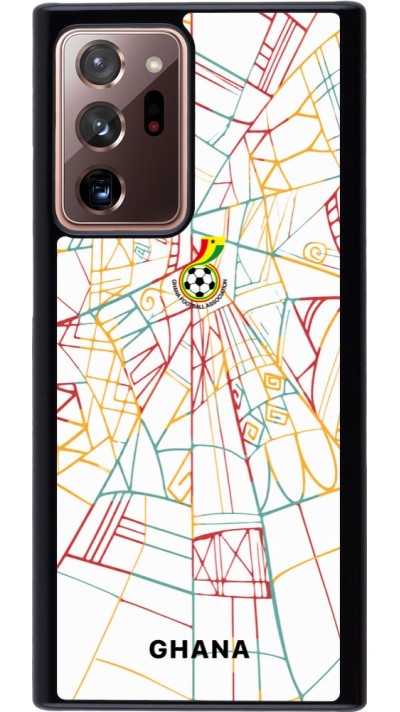 Coque Samsung Galaxy Note 20 Ultra - Maillot de football Ghana 2026 personnalisable