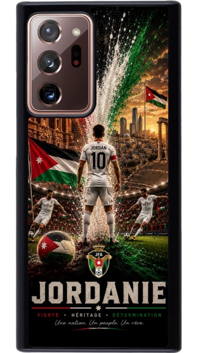 Coque Samsung Galaxy Note 20 Ultra - Football Jordanie splash 2026