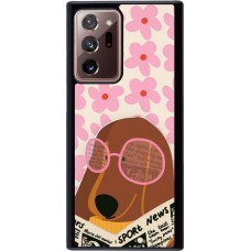 Samsung Galaxy Note 20 Ultra Case Hülle - Dog with newspaper Spring 2026