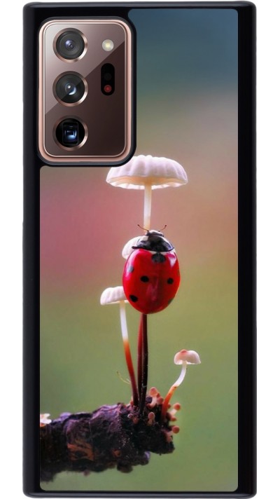 Coque Samsung Galaxy Note 20 Ultra - Ladybird on a mushroom Spring 2026