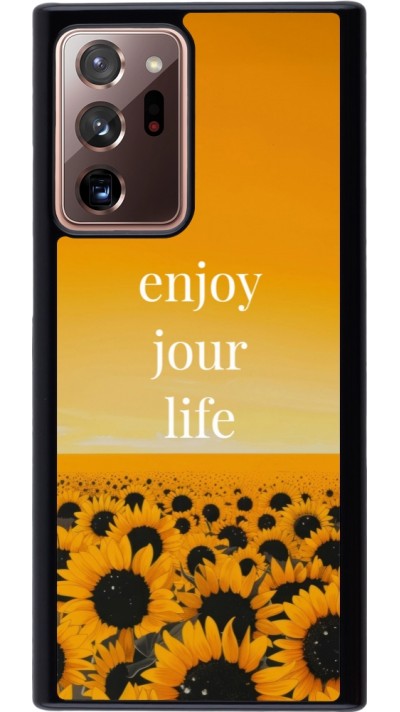 Samsung Galaxy Note 20 Ultra Case Hülle - Summer 2025 Enjoy your life