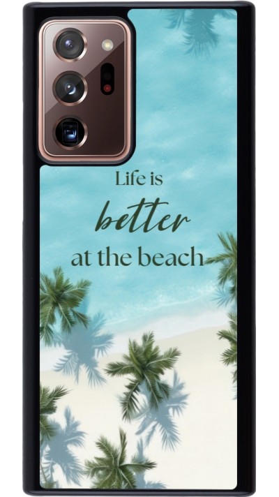 Samsung Galaxy Note 20 Ultra Case Hülle - Summer 2025 Life is better at the beach Samsung Galaxy Note 20 Ultra Case Hülle - Summer 2025 Life is better at the beach