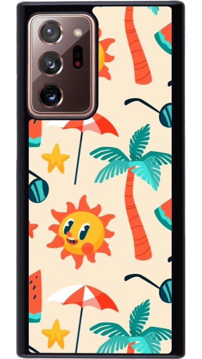 Samsung Galaxy Note 20 Ultra Case Hülle - Summer 2025 Pattern soleil