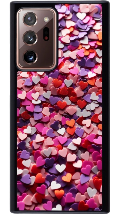 Samsung Galaxy Note 20 Ultra Case Hülle - Valentin 2025 Konfetti