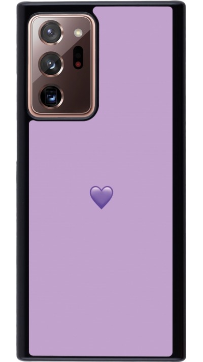 Samsung Galaxy Note 20 Ultra Case Hülle - Valentine 2023 purpule single heart Samsung Galaxy Note 20 Ultra Case Hülle - Valentine 2023 purpule single heart