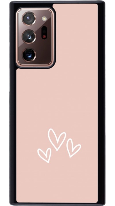 Samsung Galaxy Note 20 Ultra Case Hülle - Valentine 2023 three minimalist hearts Samsung Galaxy Note 20 Ultra Case Hülle - Valentine 2023 three minimalist hearts