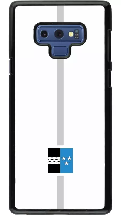 Coque Samsung Galaxy Note9 - Canton AG blanc