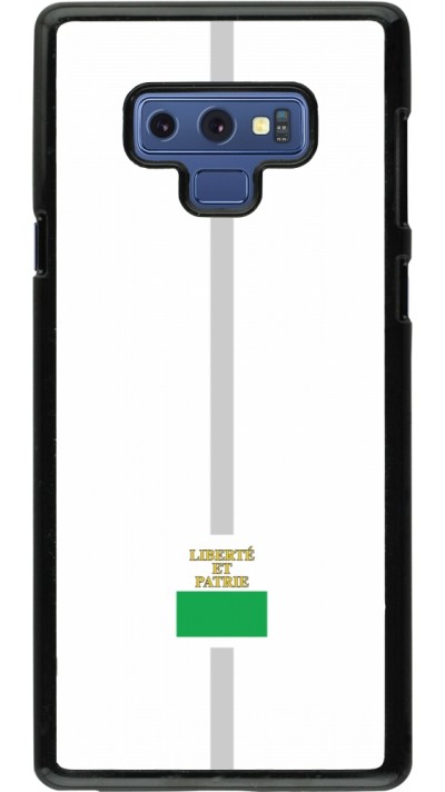 Coque Samsung Galaxy Note9 - Canton VD blanc