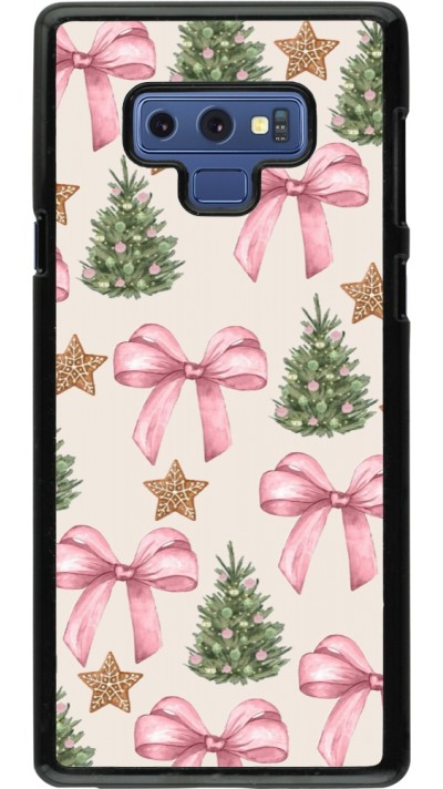 Samsung Galaxy Note9 Case Hülle - Christmas 25 Vintage Ribbons