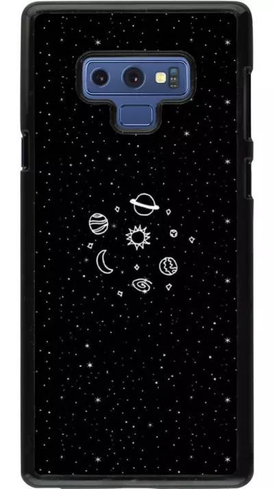 Coque Samsung Galaxy Note9 - Space Doodle