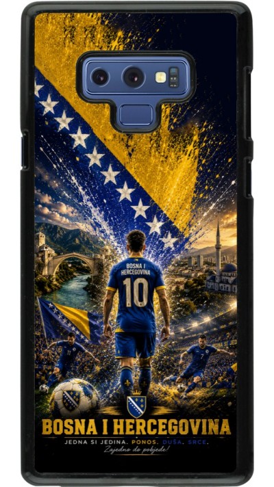 Coque Samsung Galaxy Note9 - Football Bosnie-Herzégovine splash 2026