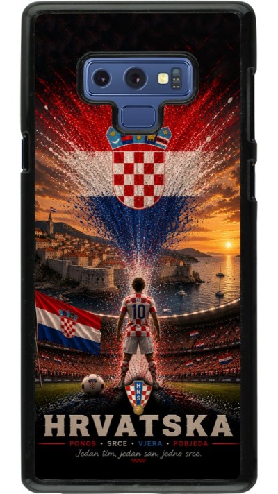 Coque Samsung Galaxy Note9 - Football Croatie splash 2026