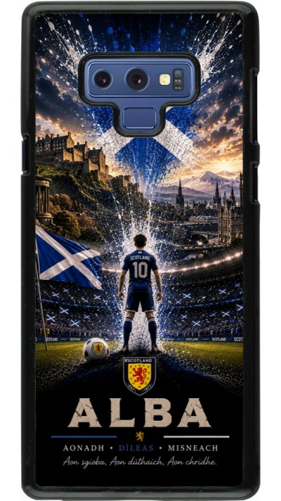 Coque Samsung Galaxy Note9 - Football Écosse splash 2026