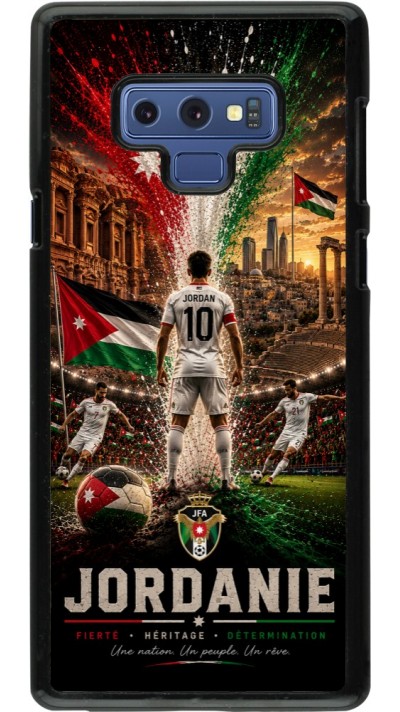 Coque Samsung Galaxy Note9 - Football Jordanie splash 2026