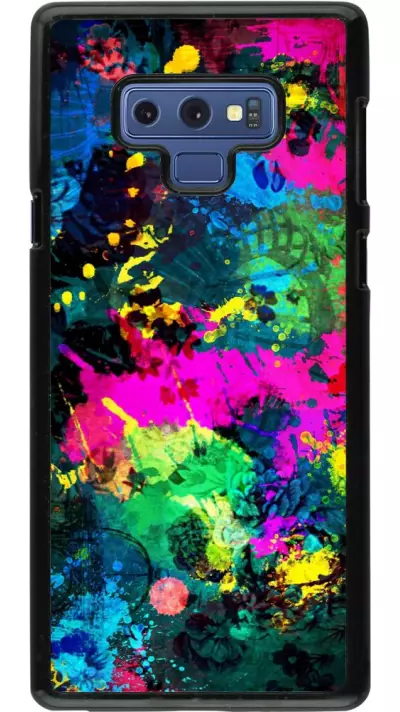 Coque Samsung Galaxy Note9 - splash paint