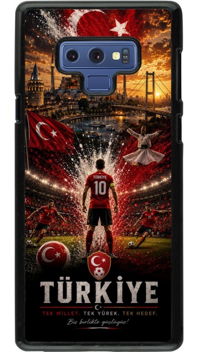 Coque Samsung Galaxy Note9 - Football Turquie splash 2026