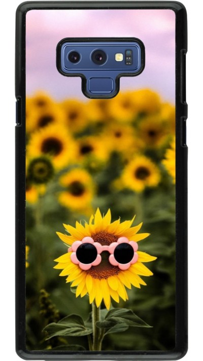 Coque Samsung Galaxy Note9 - Sunflower with glasses Spring 2026