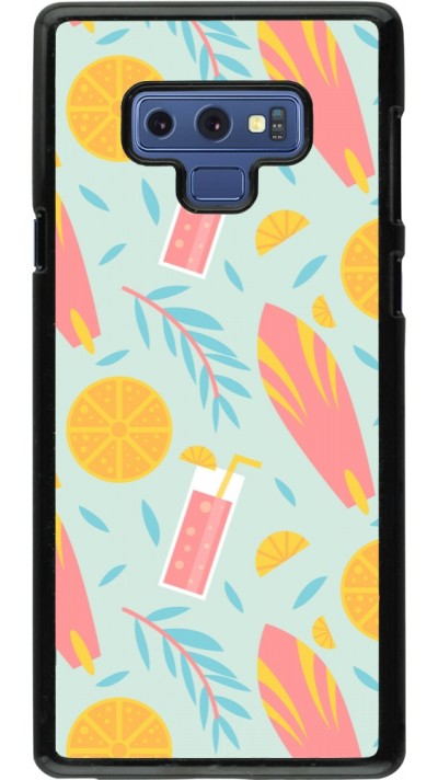 Samsung Galaxy Note9 Case Hülle - Summer 2025 Pattern citron