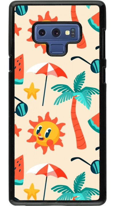 Samsung Galaxy Note9 Case Hülle - Summer 2025 Pattern soleil