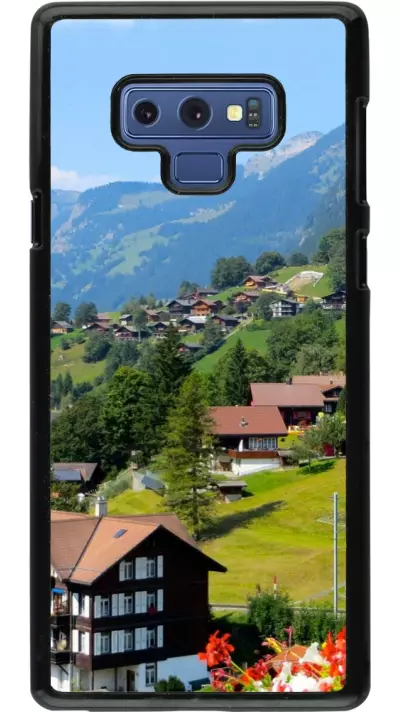 Coque Samsung Galaxy Note9 - Fête Nationale Suisse Paysage