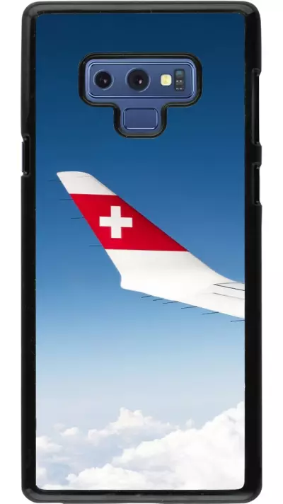 Coque Samsung Galaxy Note9 - Fête Nationale Suisse Sky Swiss Flag