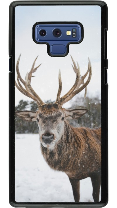 Samsung Galaxy Note9 Case Hülle - Winter 25 Winter reindeer