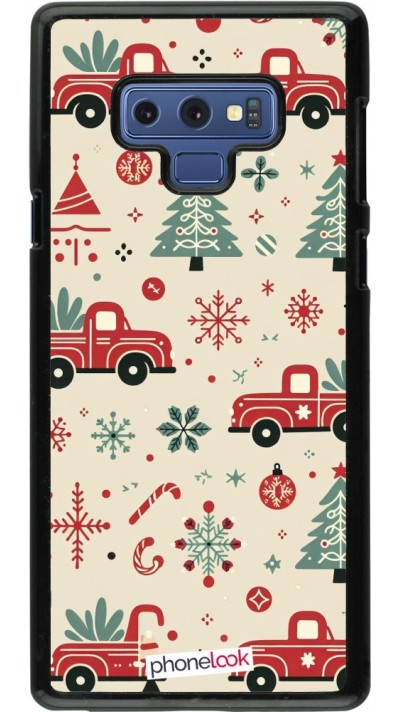 Samsung Galaxy Note9 Case Hülle - Weihnachten 2024 Lkw Tanne