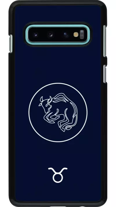Samsung Galaxy S10 Case Hülle - Astrologie Stier