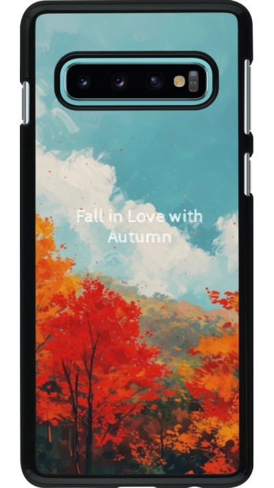 Coque Samsung Galaxy S10 - Autumn 25 Fall in love